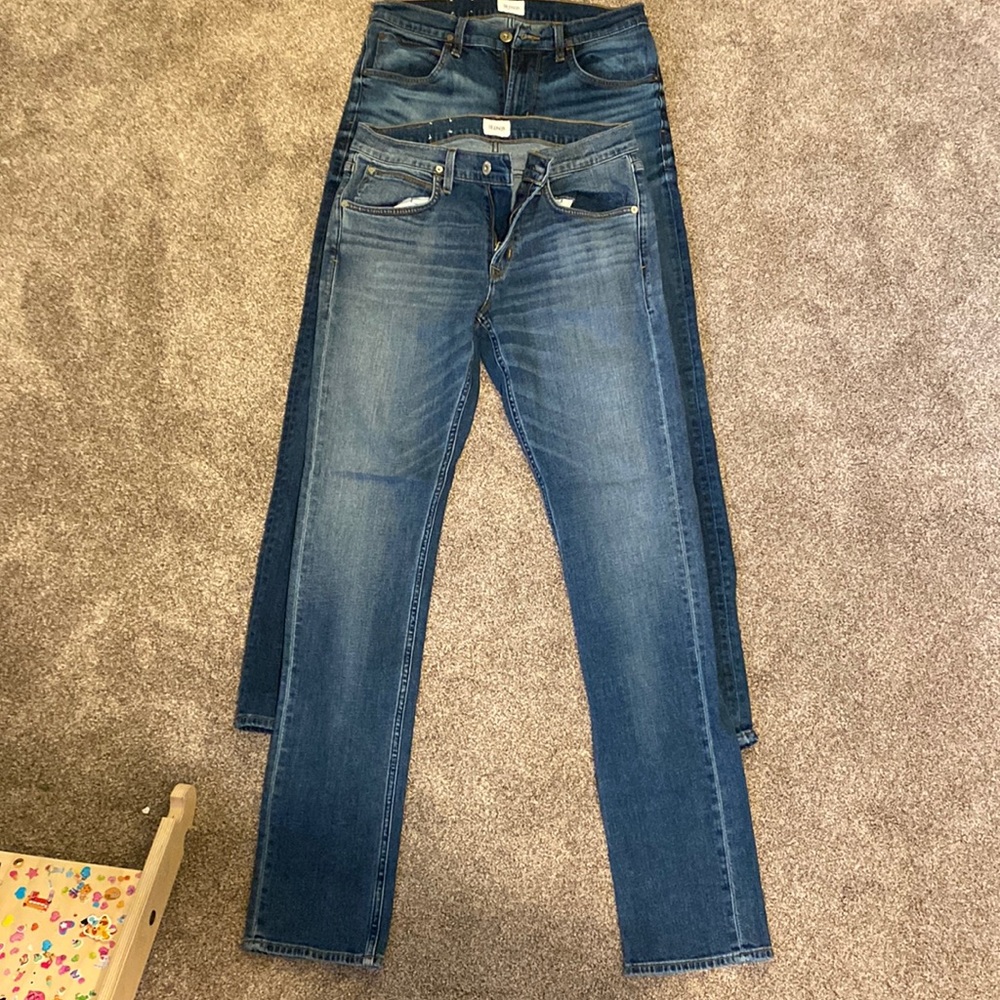 Hudson Blake Slim Straight Jeans 31 like new men’s